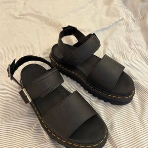 Dr. Martens Black Sandals